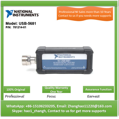 NI USB5681 78121401 Power Sensor RF Test eBay