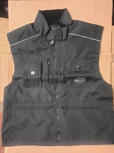 Overside Gilet Afs Moto Estivo Nero Nove Tasche Rete Interno Traspirante M - Imagen 1 de 12
