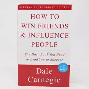 How to Win Friends and & Influence People Dale Carnegie Paperback 1998 Success - Foto 1 di 12
