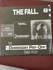 THE FALL - THE “DOMESDAY PAY-OFF” TRIAD-PLUS! 1987 US 1st PRESS SEALED VINYL/LP - Picture 1 of 12