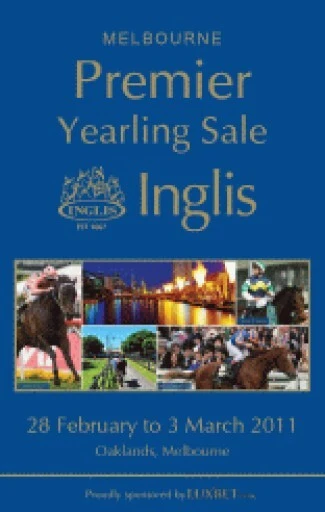 Inglis Premier Yearling Sale Book. Melbourne. Feb-March 2011. horse racing - image 1 of 1