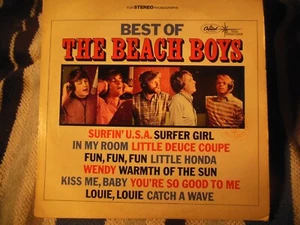 Best of the Beach Boys Vol 1 X2,1966 Capitol - DT-2545, Vinyl LP & 1 reissue VG+ - Picture 1 of 13