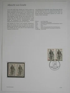 Deutsche Bundespost Ministerkarte     - Picture 1 of 1