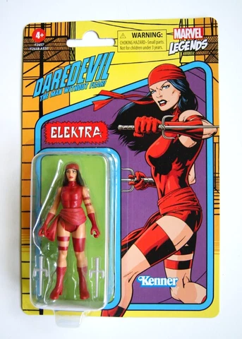 Marvel Legends ELEKTRA action figure! Kenner 3.75 Retro Series! Cover