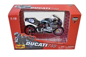 Maisto 1:18 Ducati Corse Ducati 749 Lorenzo Lanzi Diecast 2004 - Bild 1 von 8