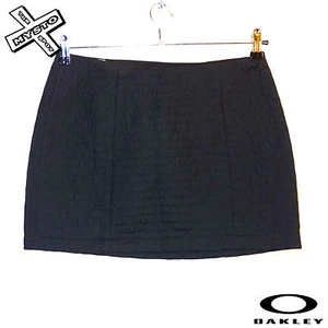 OAKLEY 'SUSURRO' MUJER FALDA NEGRA ACOLCHADA CREMALLERA LATERAL UK 8 10 12 MINI PRECIO DE VENTA SUGERIDO POR EL FABRICANTE 50 £ - Imagen 1 de 1