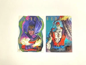 Lot X-Men Marvel 95 Fleer Ultra Promo Card *Hunters Stalkers* Random/Magneto 4 8 - Picture 1 of 6