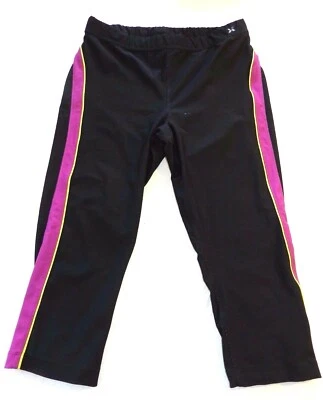XERSION pants women's size LARGE black cropped workout pants (gp34) - Image 1 of 4