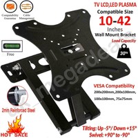 Universal TV Mount Wall Bracket Tilt Swivel For 14 15 20 23 24 Plasma LCD LED