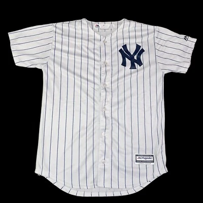 Camiseta 100% Auténtica Yankees Alex Rodriguez 13 Rayas Majestuosa Juvenil Grande Foto 1 de 4