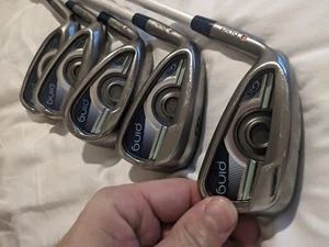 Very good Women's Left Ping G LE 5 iron set.7-UW. ladies.red lie - Picture 1 of 10