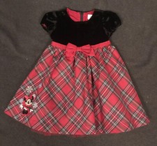 Disney Store Girls Christmas Dress, Size 3