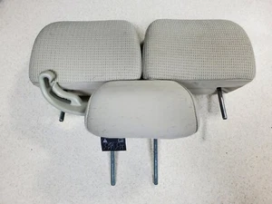 2013-2016 Subaru Impreza Crosstrek Headrest 2nd Row Rear Set Beige Cloth OEM - Bild 1 von 8