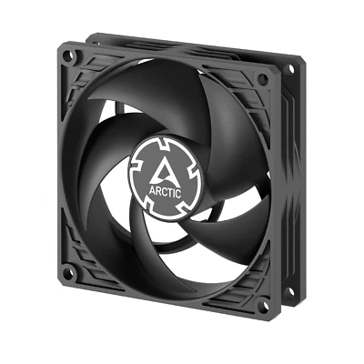 ARCTIC P9 Max Silent PWM PST CO 92mm 90mm 9cm 3-Pin / 4-Pin Black PC Fan - Image 1 of 4