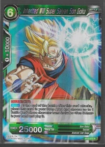 Dragon Ball Super TCG Inherited Will Super Saiyan Son Goku BT2-071 foil Rare - Picture 1 of 2