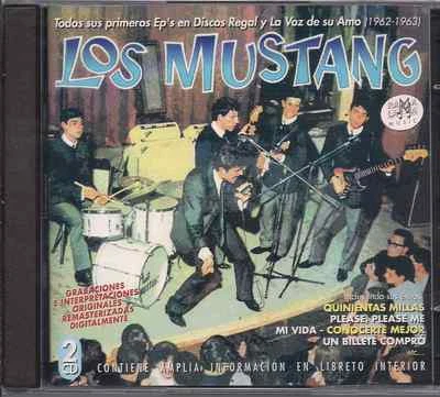 balada 70s 60s 2CDs+BOOKLET ramalama LOS MUSTANG en discos Regal 1962-63  - Image 1 of 2