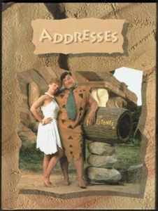 Flintstones Address Book Vintage Original 1993 Universal Studios Fred Wilma NOS - Picture 1 of 1