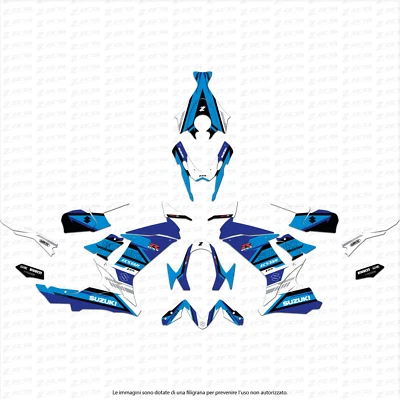 Juego Pegatinas Suzuki 600 750 2011-2018 Foto 1 de 2