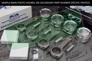 CP Forged Pistons Eagle Rods for 240SX KA24E KA24DE 8.0:1 (E) 9.0:1 (DE) 89.5mm - Picture 1 of 9