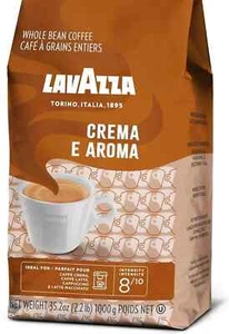 Lavazza Crema E Aroma ganze Bohnen 1kg - Bild 1 von 5