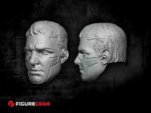 Cabeza de repuesto impresa personalizada CyberPunk Punisher para figuras de Marvel - Imagen 1 de 1