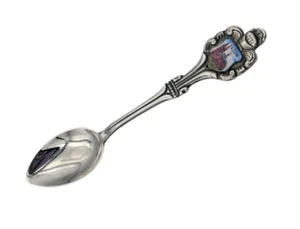 Koln Cologne German 800 Silver Antiko Spoon with Enamel Cologne Cathedral - Picture 1 of 4