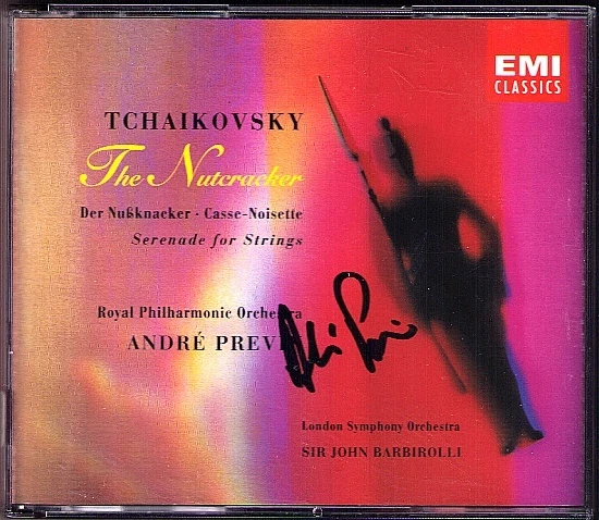 PREVIN Signed TCHAIKOVSKY The Nutcracker Serenade 2CD Der Nussknacker BARBIROLLI - Bild 1 von 1