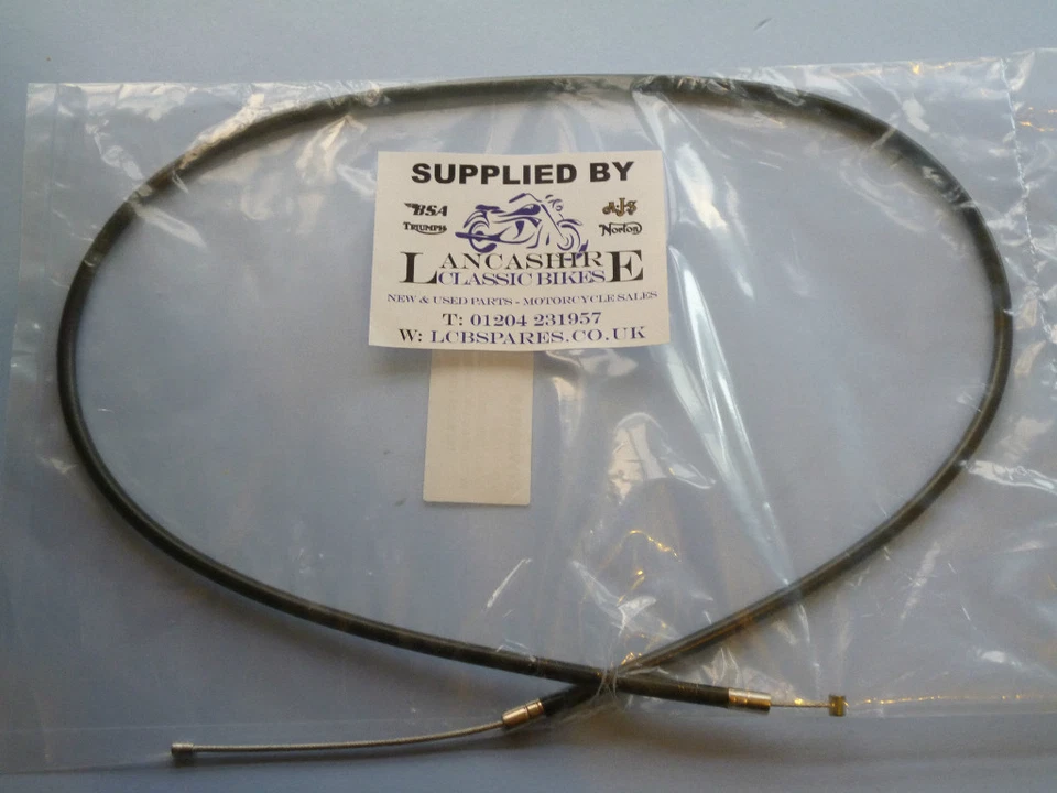 BSA BANTAM D7 DE-LUXE THROTTLE CABLE 'NEW' 1965-1966  90-8595 - Image 1 of 1