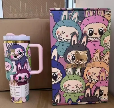 NEW Trending CUP 40 oz STANL3Y LALA-BUBA Special Edition Stainless Steel Cup VIP