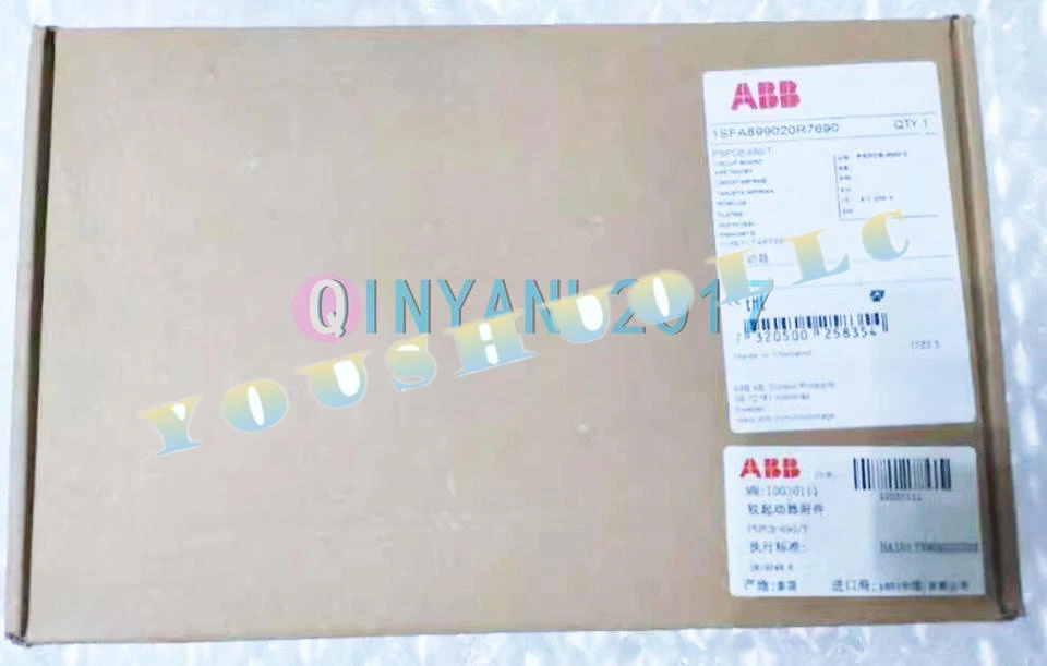1PC ABB SOFT STARTER HIGH PRESSURE PLATE PSPCB-690/T 1SFA899020R7690 NEW - Image 1 of 1