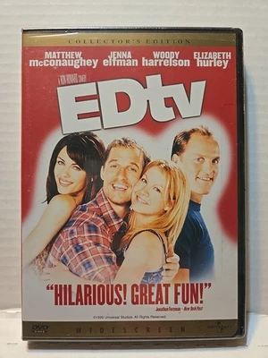 EdTV (DVD, 1999, Collectors Edition, Widescreen) Matthew McConaughey New Sealed - Image 1 of 2