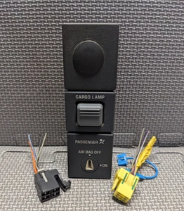 1995-1998 Chevy & GMC C/K Pickup Passenger A Bag & Cargo Lamp Dash Switches OEM - Picture 1 of 11