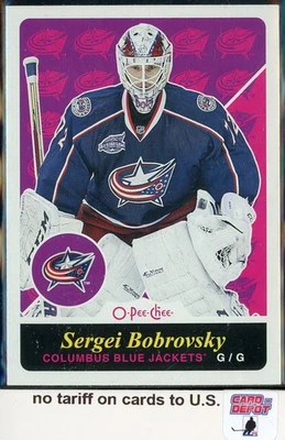 2015-16 O-Pee-Chee Retro Blank Backs #95 Sergei Bobrovsky - Image 1 of 2