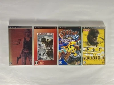 Lot4 PSP The 3rd Birthday & Medal of Hononor Heroes 2 & Ratchet and Clank5 & MGS - Image 1 of 4