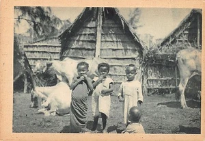 SOMALIA - Somali children- SIZE OF THE POSTCARD 15 CM x 10 cm. - Publ. Francisca - Picture 1 of 2