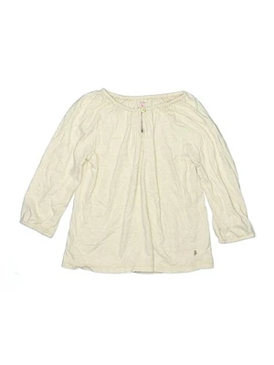 Pink Chicken Girls Ivory Long Sleeve Henley 8 - Image 1 of 2