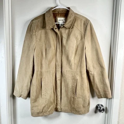 Мужская коричневая замша, кожаная куртка размер большой Western ковбой богемное ретро  - Изображение 1 из 4