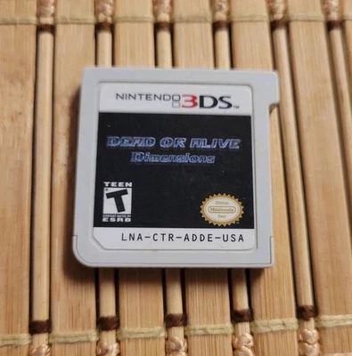 Dead or Alive: Dimensions Nintendo 3DS 2DS 2011 Game Cartridge Only USA Version - Image 1 of 4