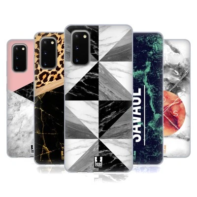 HEAD CASE DESIGNS MARBLE TREND MIX GEL CASE & WALLPAPER FOR SAMSUNG PHONES 1 - Image 1 of 4