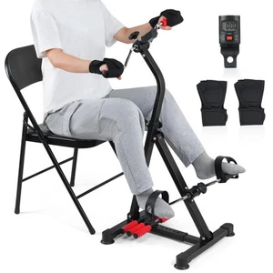 Adjustable Pedal Exerciser Bike for Seniors - Hand Arm Leg and Knee Therapy, ... - Picture 1 of 7