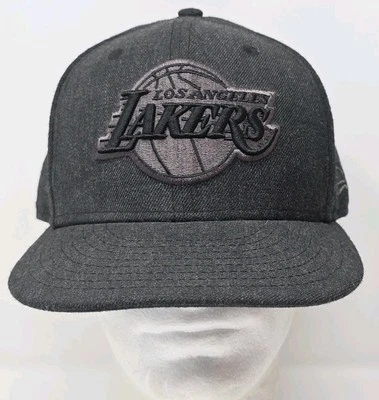 Los Angeles Lakers New Era Slate Color Pack 59FIFTY Fitted 7 5/8 Hat Gray NBA - Image 1 of 4