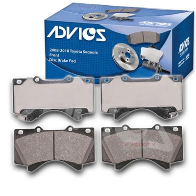 ADVICS Front Disc Brake Pad Set for 2008-2018 Toyota Sequoia  - Braking Tire ii - Image 1 of 4