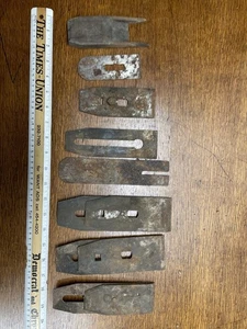 Vintage Handhobel Teile Lot Klingen Spanbrecher Keil für Stanley und andere - Bild 1 von 11