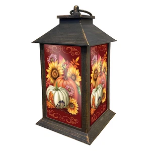 Briarwood Lane Fall Beauty Lantern - Picture 1 of 2