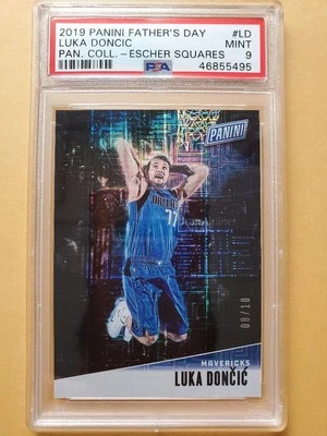 2019 Panini Father's Day COLL. Luka Doncic  Dallas Mavericks /10 Graded #LD - Image 1 of 4