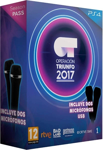 Operacion Triunfo 2017 + 2 Microfonos Sony Playstation 4 PS4 - Imagen 1 de 1