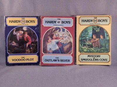 Vintage Hardy Boys Wanderer Mystery Lot of 3 Books 1980s Franklin Dixon - Image 1 of 4
