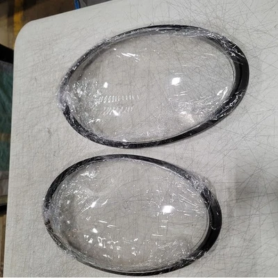 Pair Front Headlight Clear Lens Cover For 13-17 18 Porsche 991 911 Targa/Carrera Foto 1 de 4