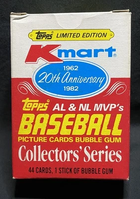 Juego completo de tarjetas de béisbol 1982 Kmart Topps 20 aniversario Mantle-Mays-Rose+++ Foto 1 de 4