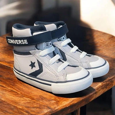 Converse Pro Blaze Correa Zapatos Hi Niños Infantes Talla 6 Ghost Town/Azul Marino/Blanco Nuevos Foto 1 de 4
